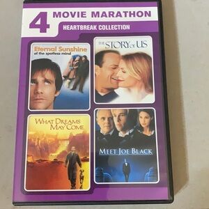 4 Movie DVD Heartbreak collection good condition